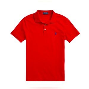 Men’s Ralph Lauren Polo Custom Slim Fit Red Size Small